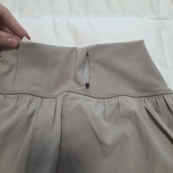 NWT Abercrombie & Fitch PYB Taupe Athletic Shorts - Picture 5 of 6